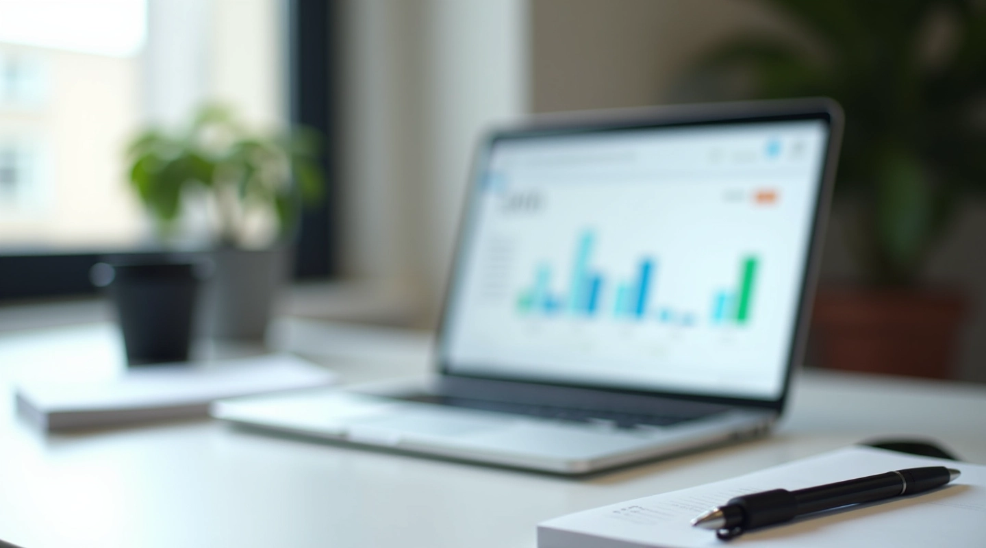 Our modern workspace focused on financial technology and budgeting solutions